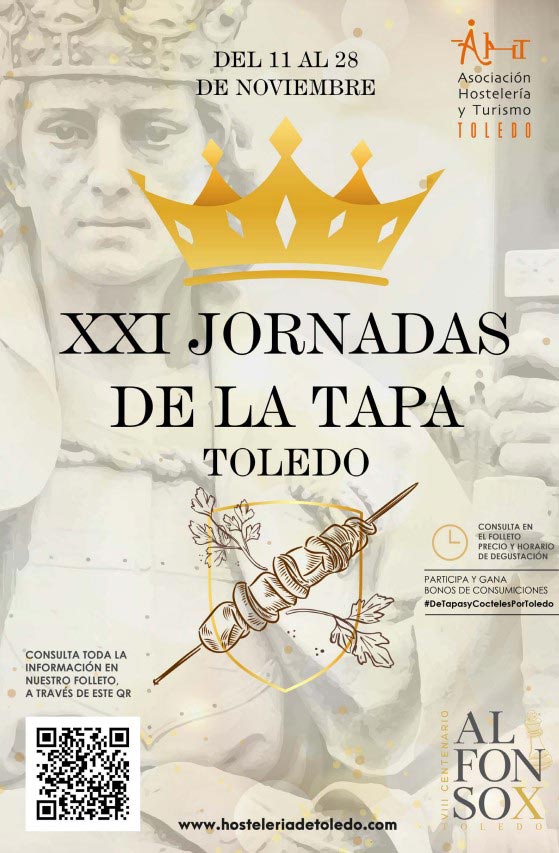 Programa de las XXI Jornadas de la Tapa en Toledo