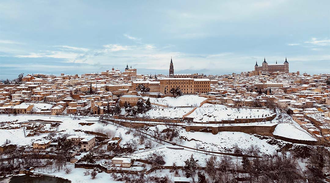 Nieve en Toledo