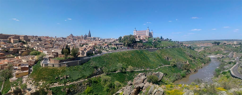 Toledo visto desde el Cerro del Bu